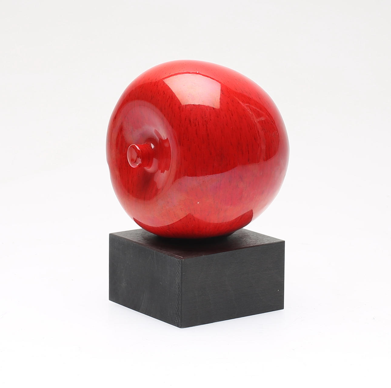 SKULPTUR, "Äpple", keramik, Alf Ekberg, signerad.