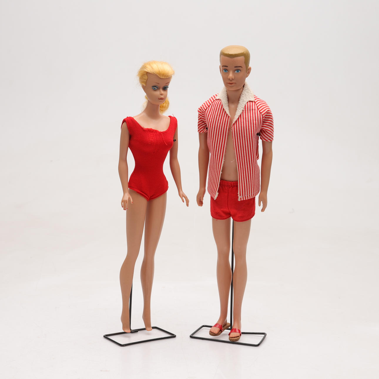 BARBIEDOCKOR, Ken och Midge/Barbie, Mattel, 1960-tal