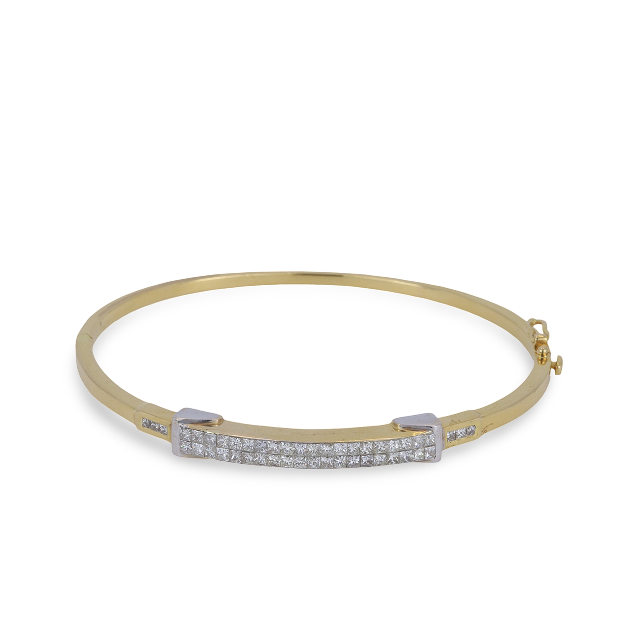 18KT DIAMANTARMERING.