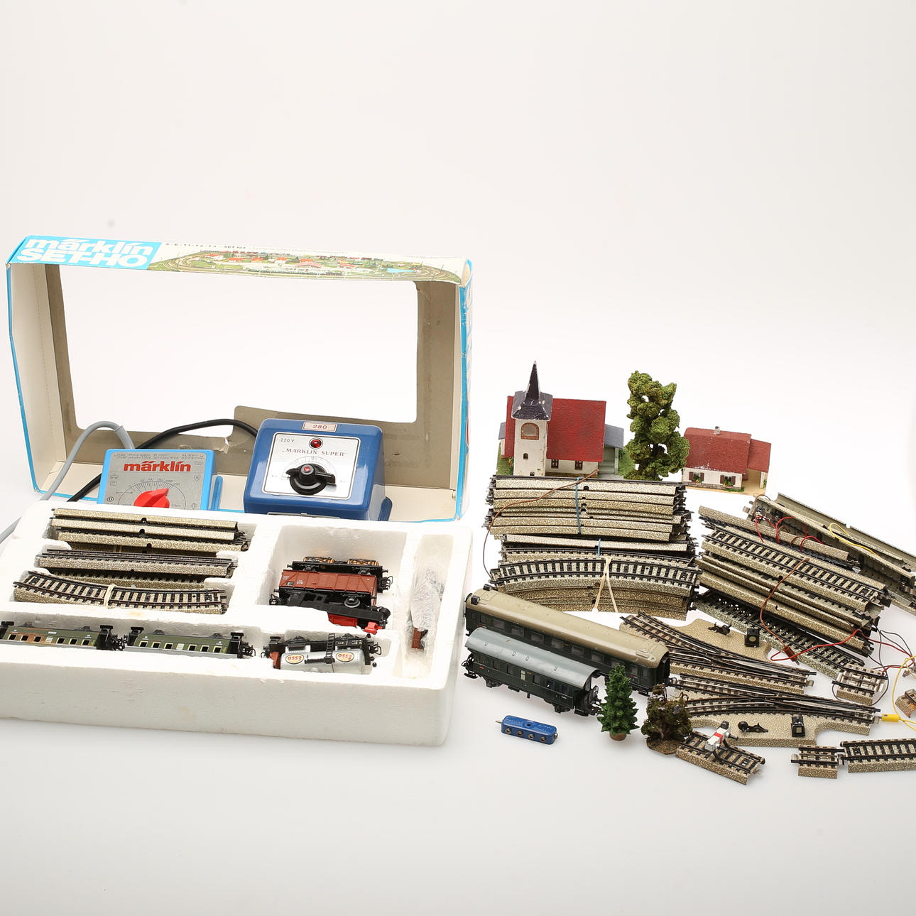 MODELLJÄRNVÄG, Märklin, 1900-talets mitt.