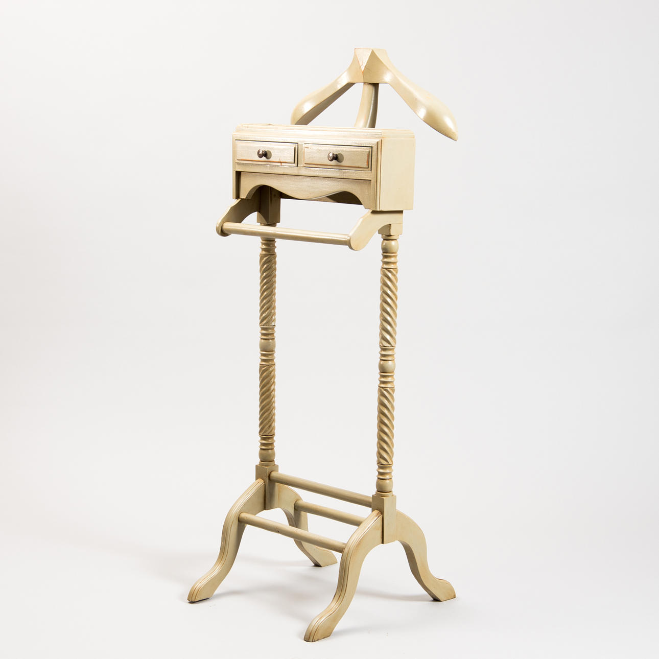 HERRBETJÄNT, gråmålad, samtida.