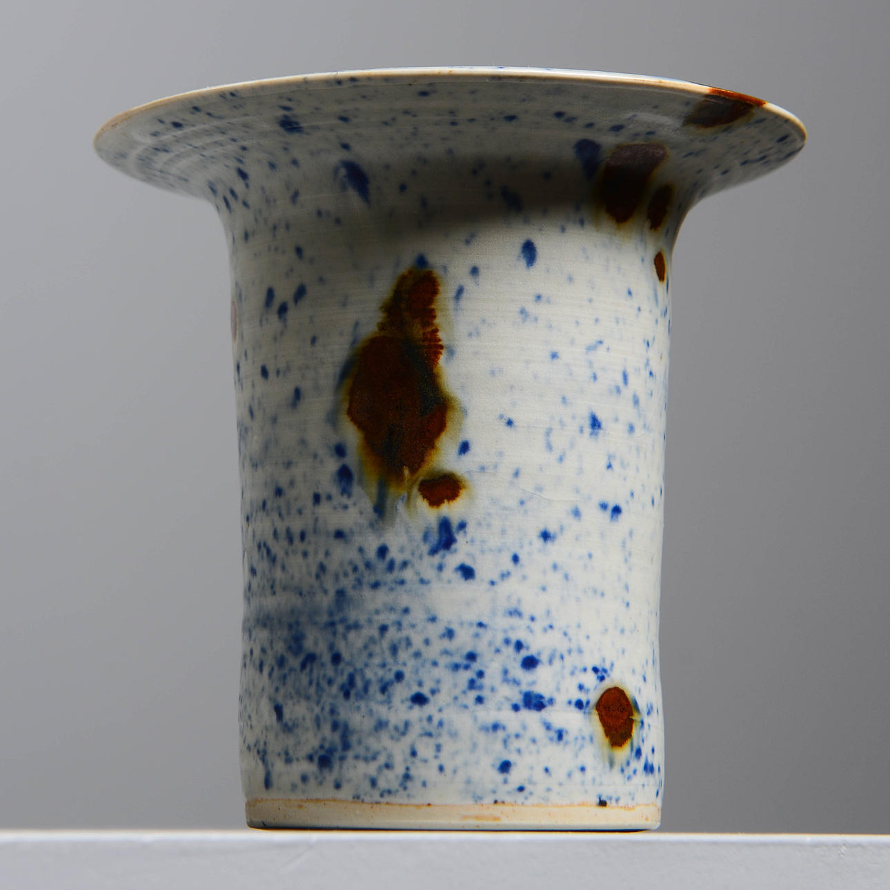 BRITT-INGRID PERSSON. Vase, ceramic, signed "BIP".