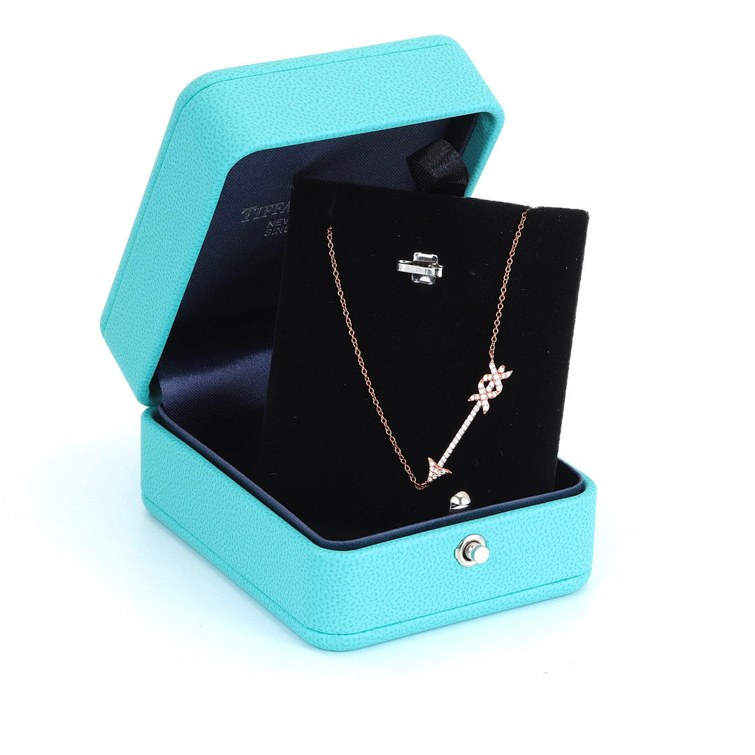 18KT GULD TIFFANY & CO DIAMANTCOLLIER.