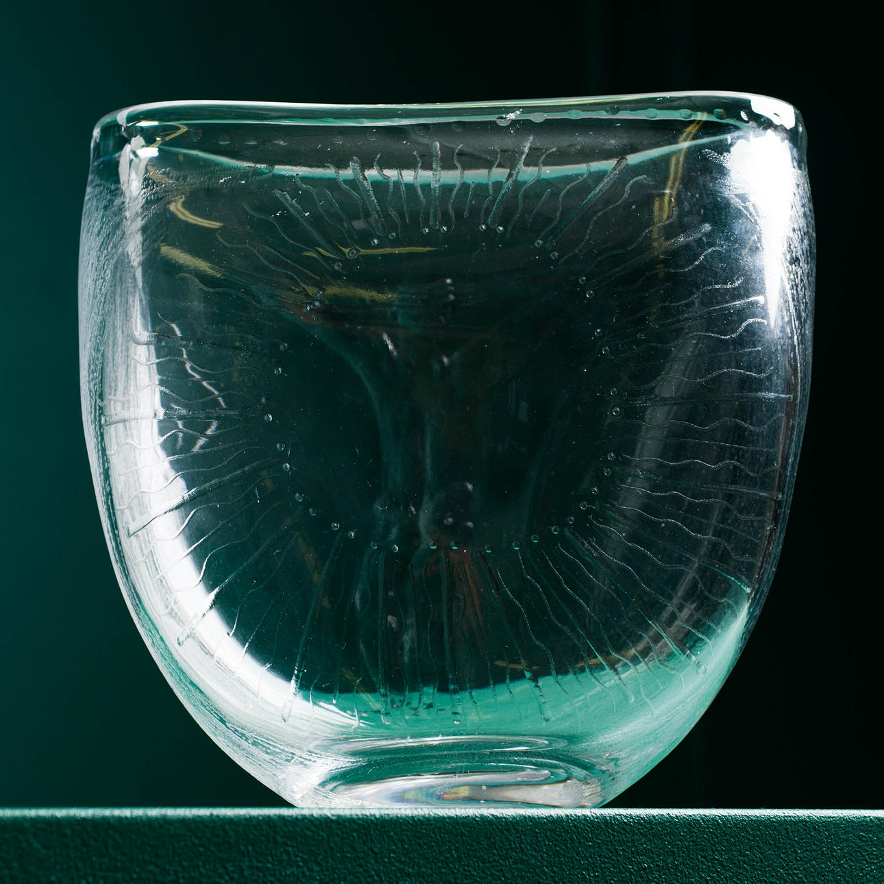 ERIK HÖGLUND. Vase, BODA, 1950s.