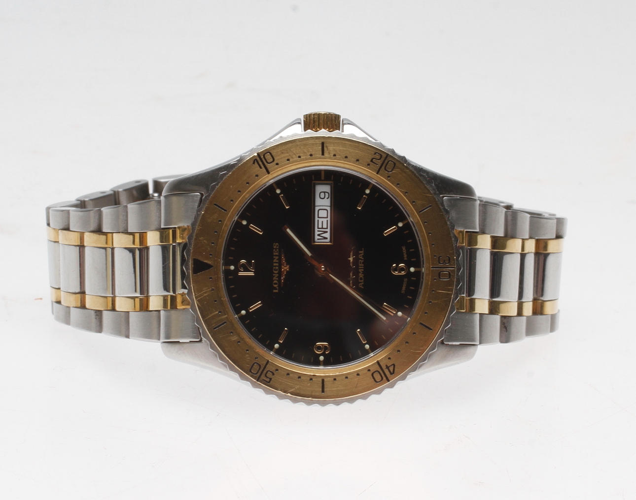 HERRARMBANDSUR, Longines, admiral 5 stars, 1992.