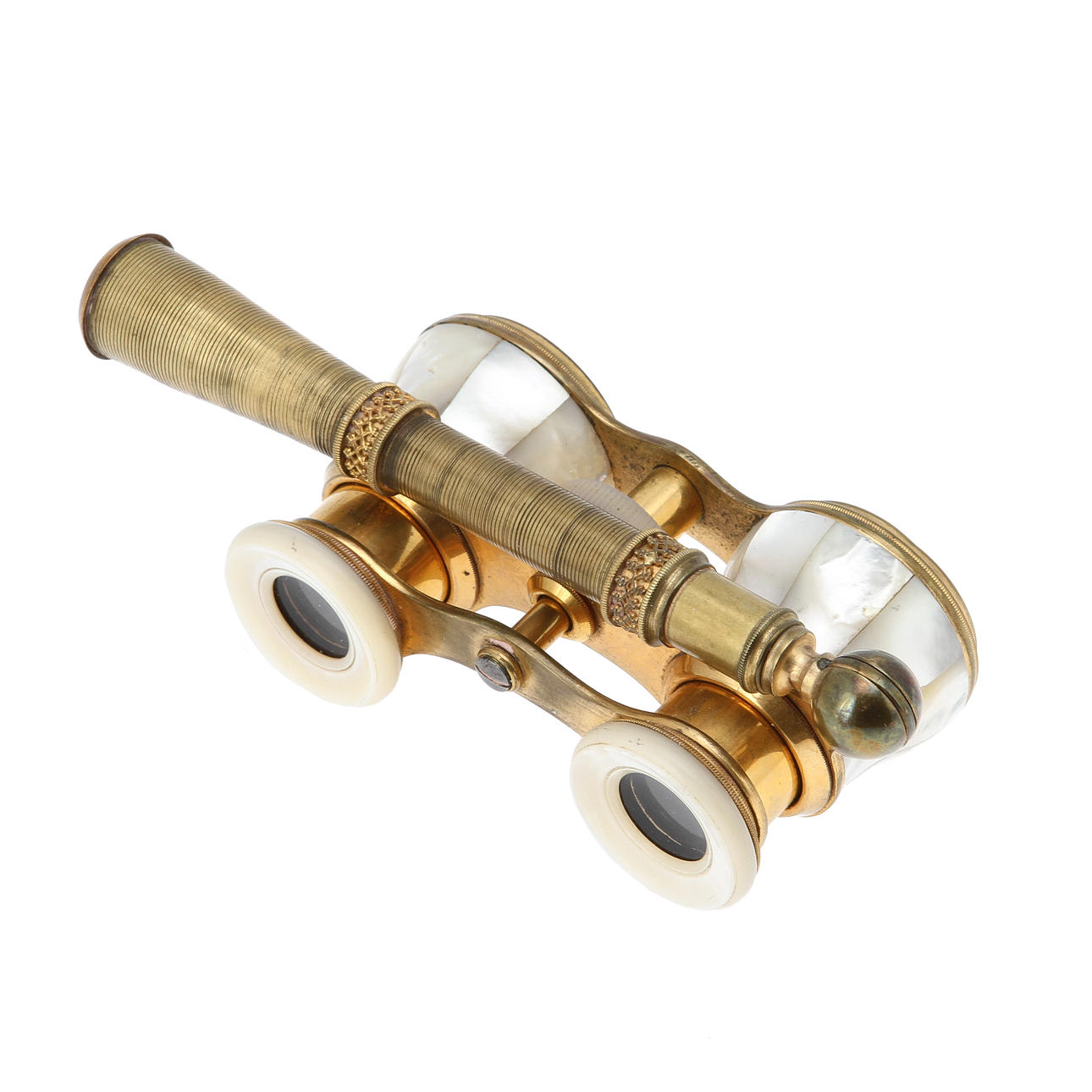 TEATERKIKARE samt MINIATYRMÅLNING, 1800-tal.