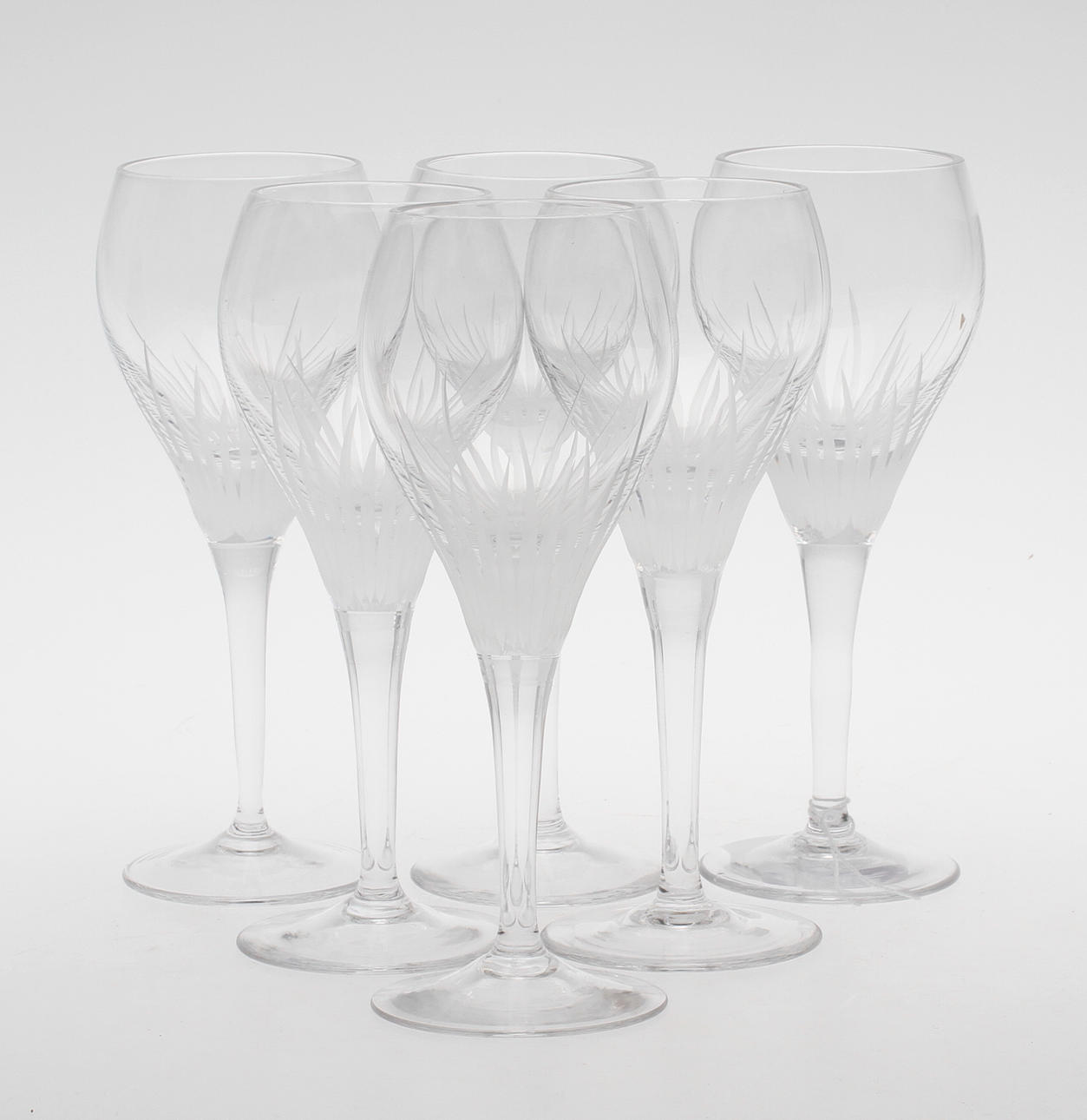 VINGLAS, 6 st, 1900/2000-tal.