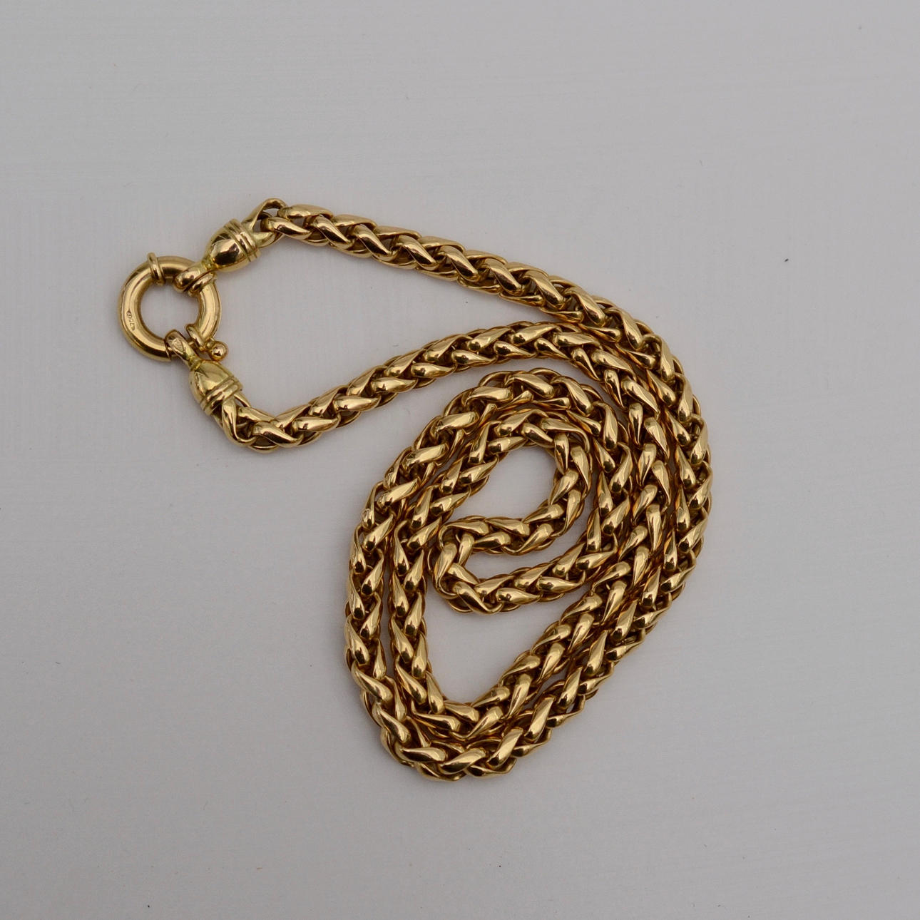 HALSBAND, GULD 18 KARAT, VIKT CIRKA 24.45 GRAM.