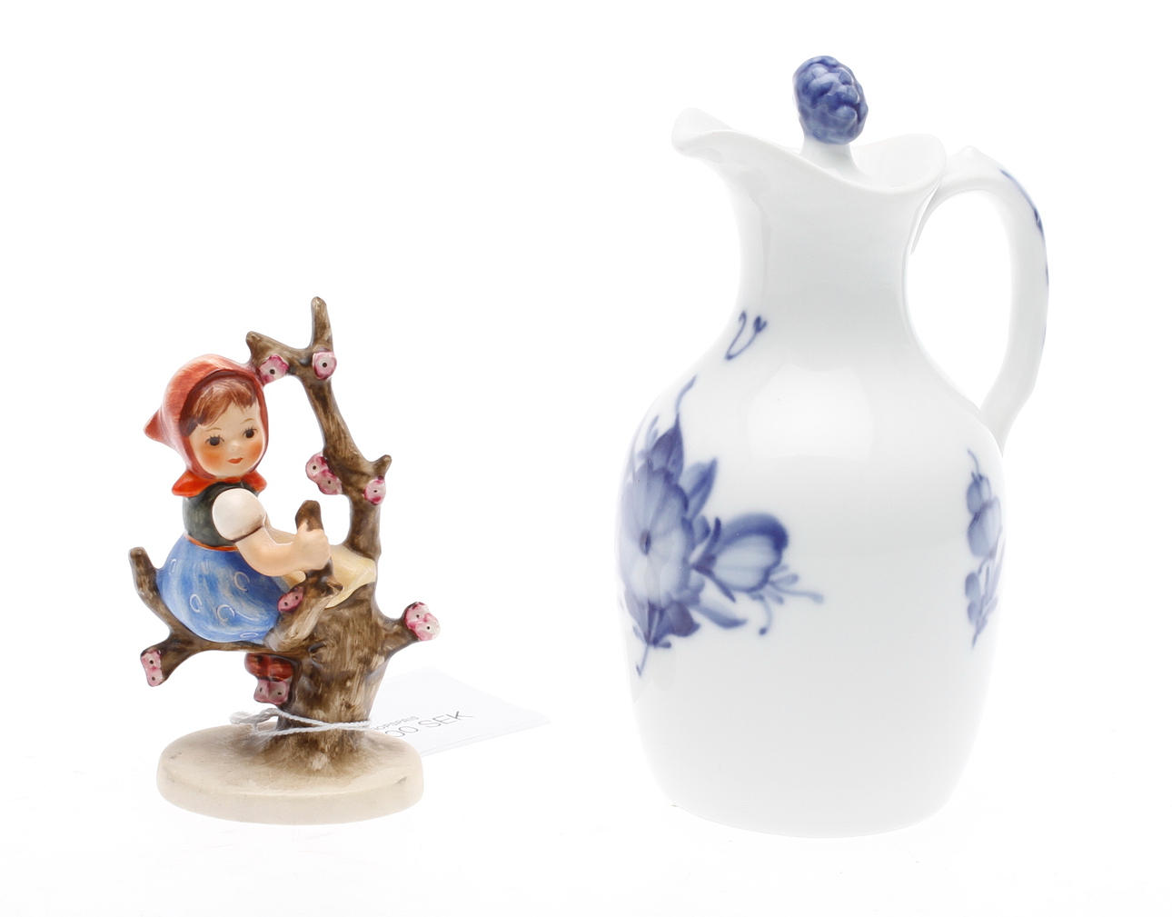 FIGURIN, porslin, MJ Hummel, Goebel, Tyskland, sign, KANNA, Royal Copenhagen.