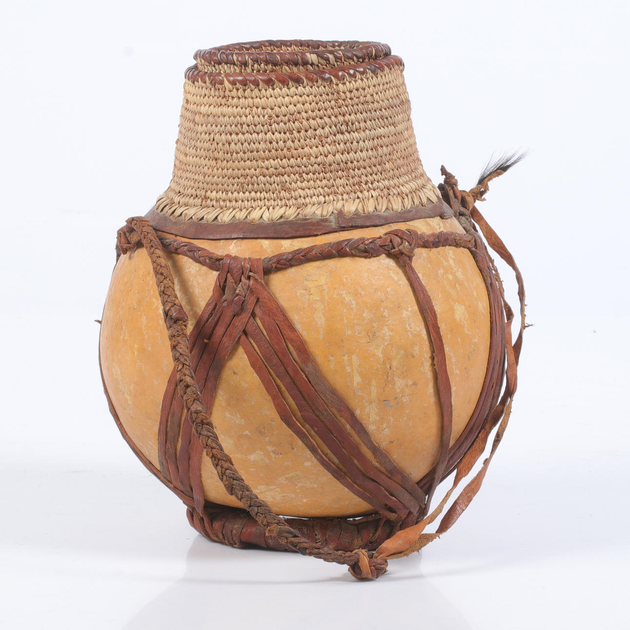 VATTENKÄRL, kalebass, troligen Kenya, 1900-tal.