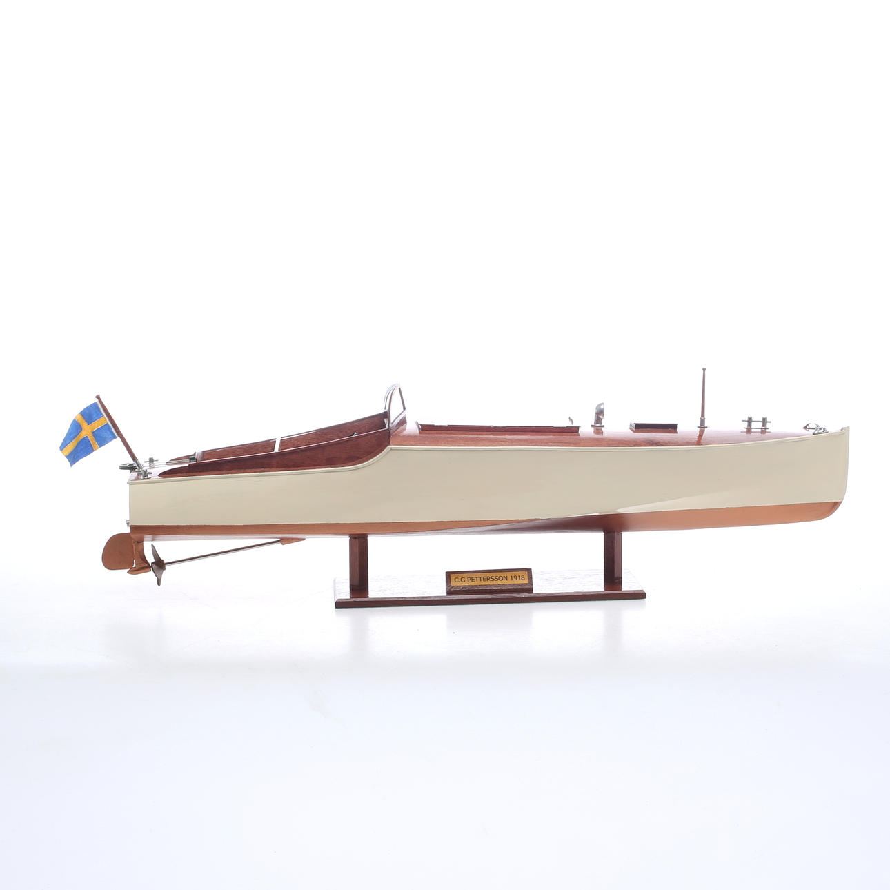 BÅTMODELL, efter C.G Pettersson 1918, 2000-tal.