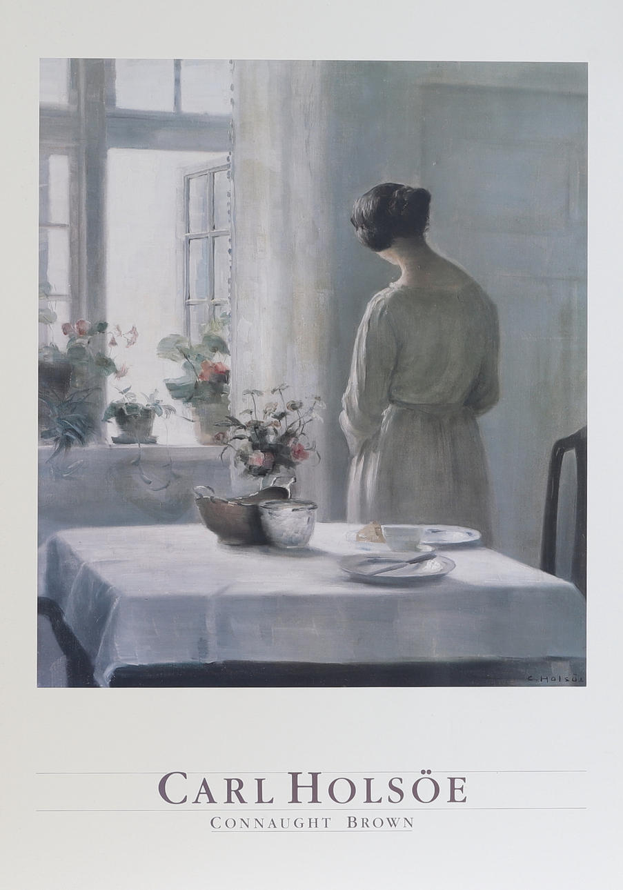 CARL HOLSØE. Reproduktion.
