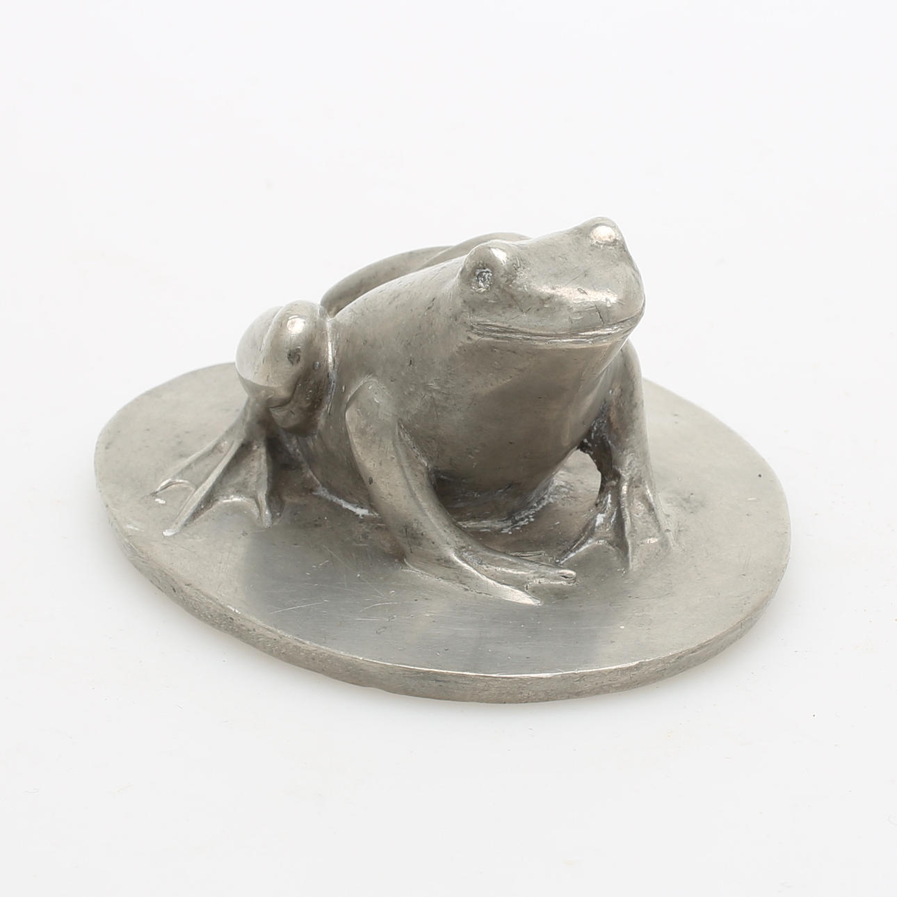 BREVPRESS, groda, tenn, 1900-talets första hälft.