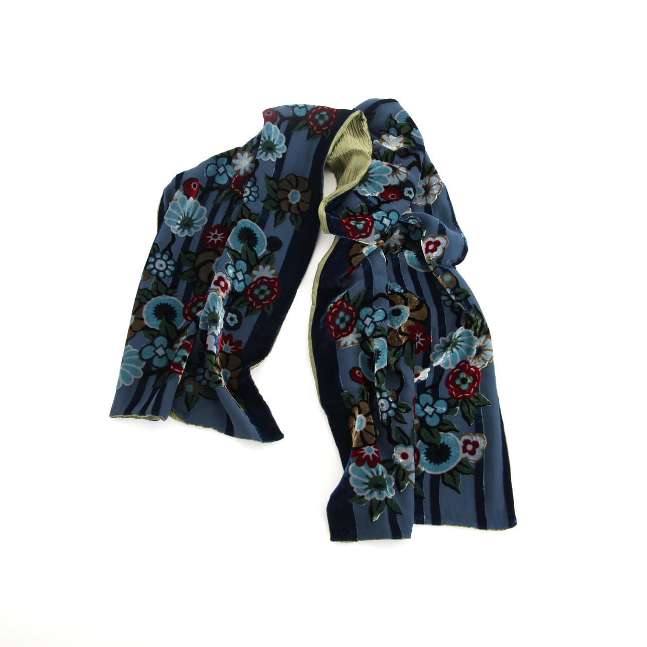 SCARF, KENZO, silke och viskos.