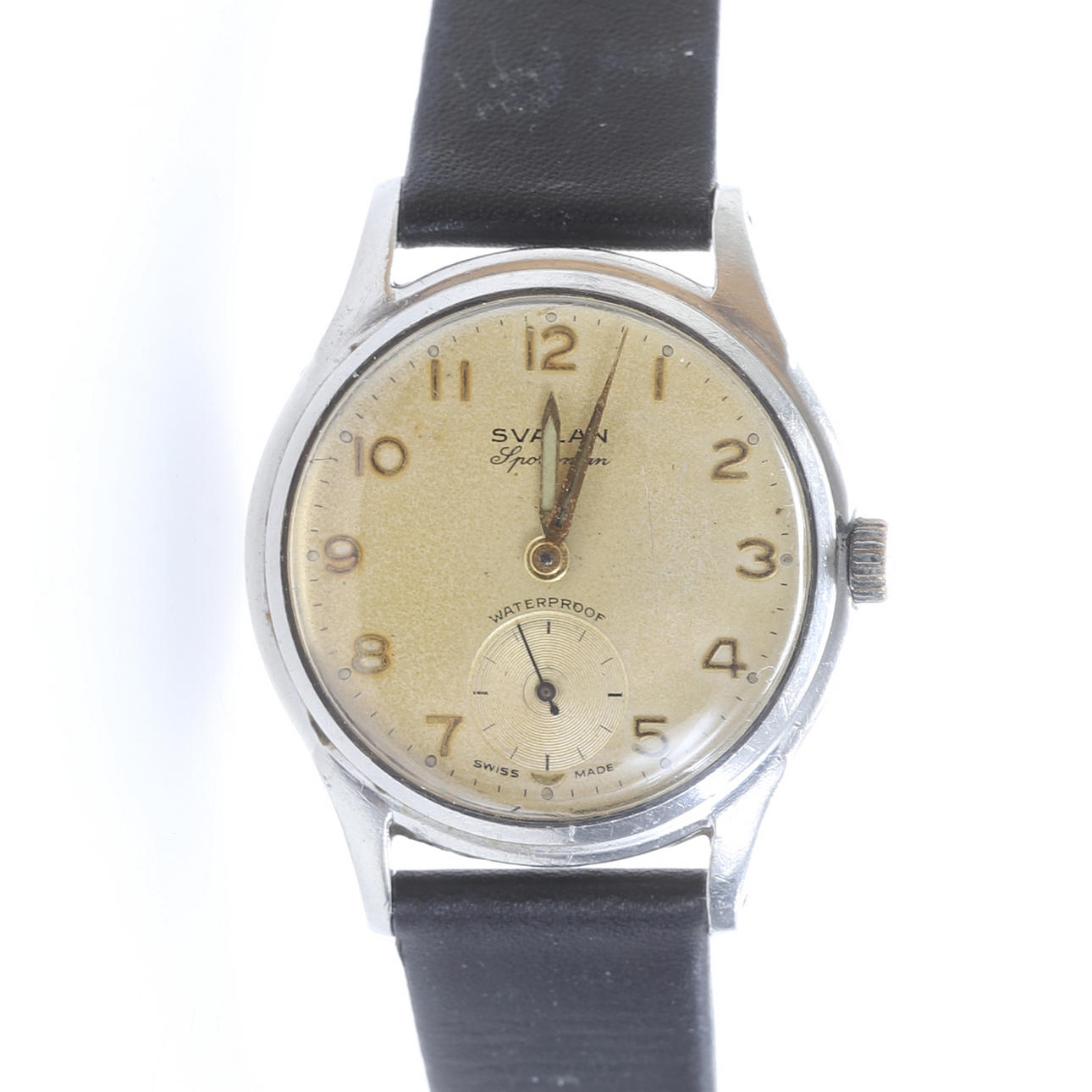 ARMBANDSUR, Svalan Sportsman, stål, manuell