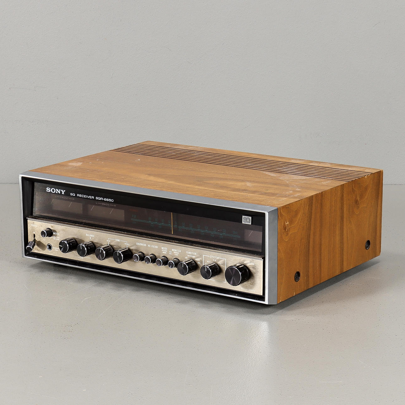 SONY SQR-6650, Quadraphonic Receiver, 1970s.