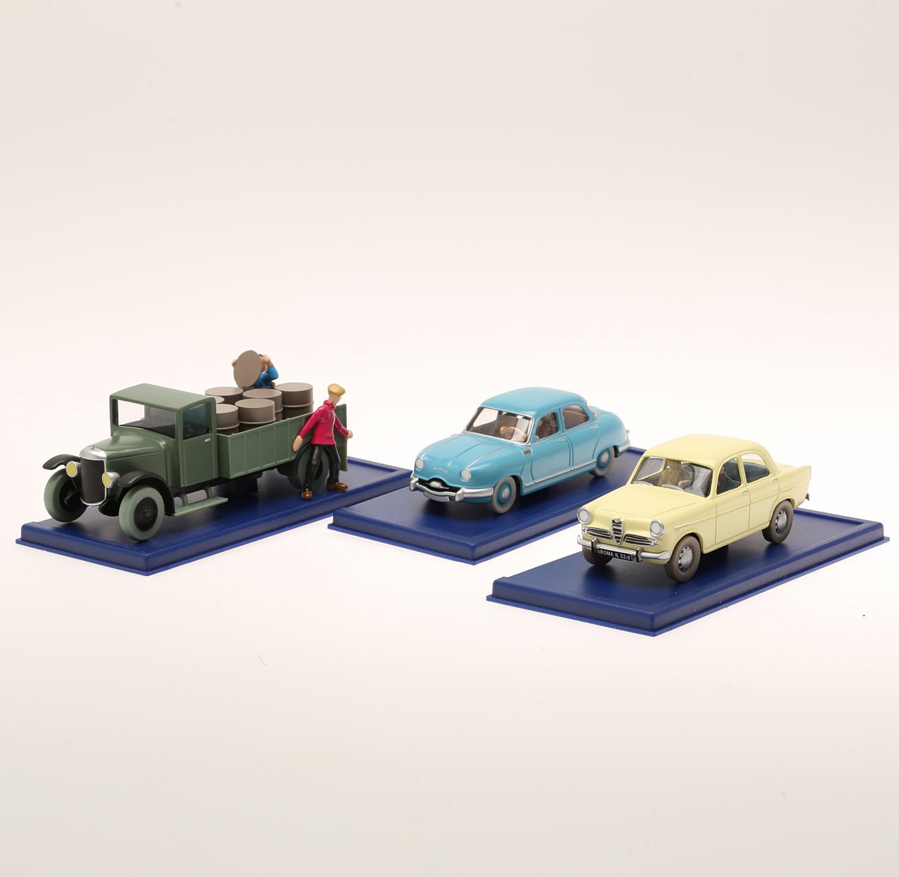 TINTINBILAR, 3 st, original förpackning.