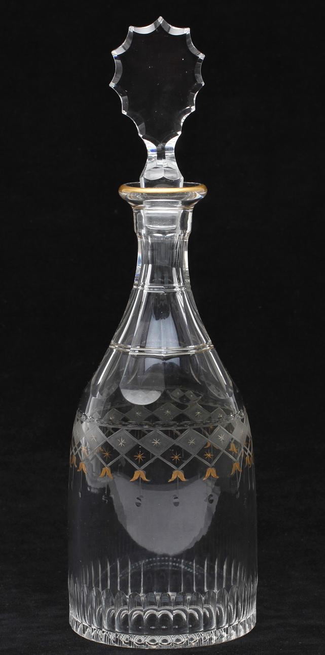 KARAFF, glas, "Odelberg junior", Kosta Boda.