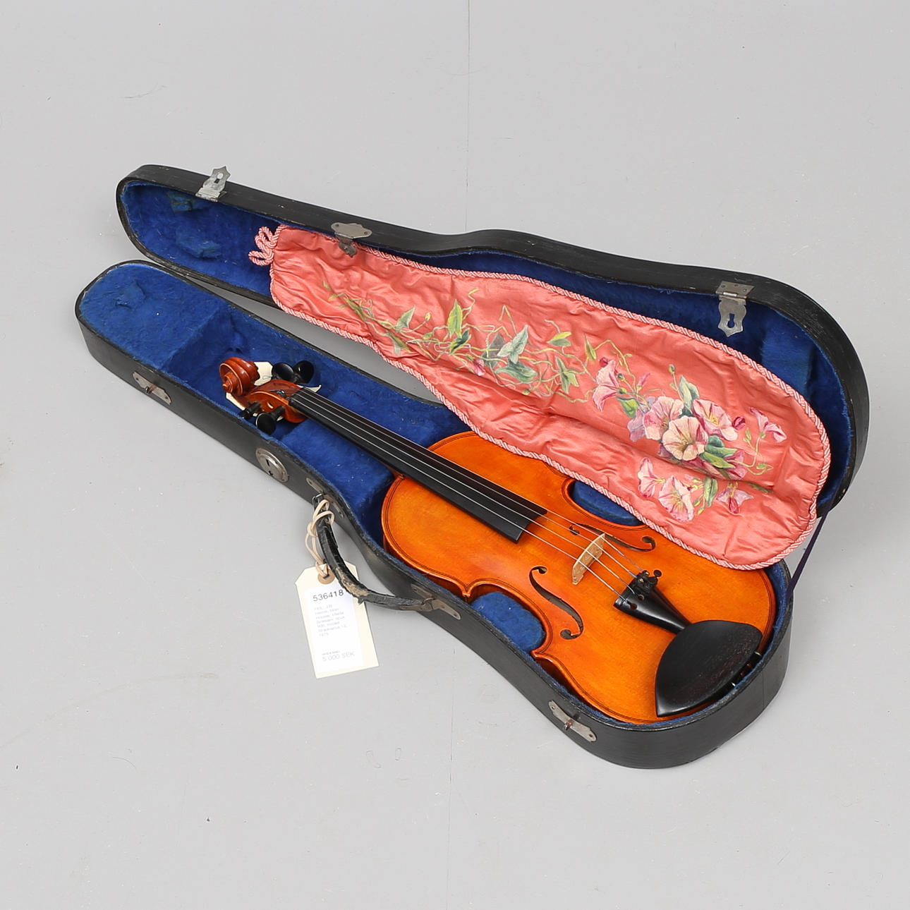 FIOL, J B Herclik, Mistr Houslar, Mlada Boleslaw, opus 906, modell Stradivarius 13, 1975.