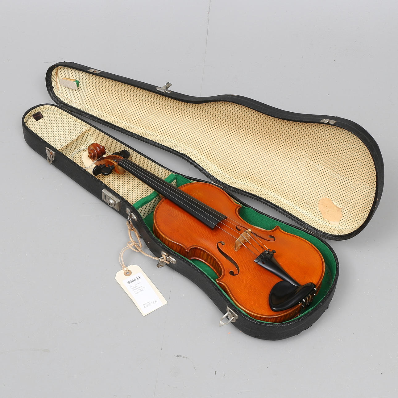 FIOL, Johann Schaller, Geigenbauer, Schönbach ob Eger, 1863.