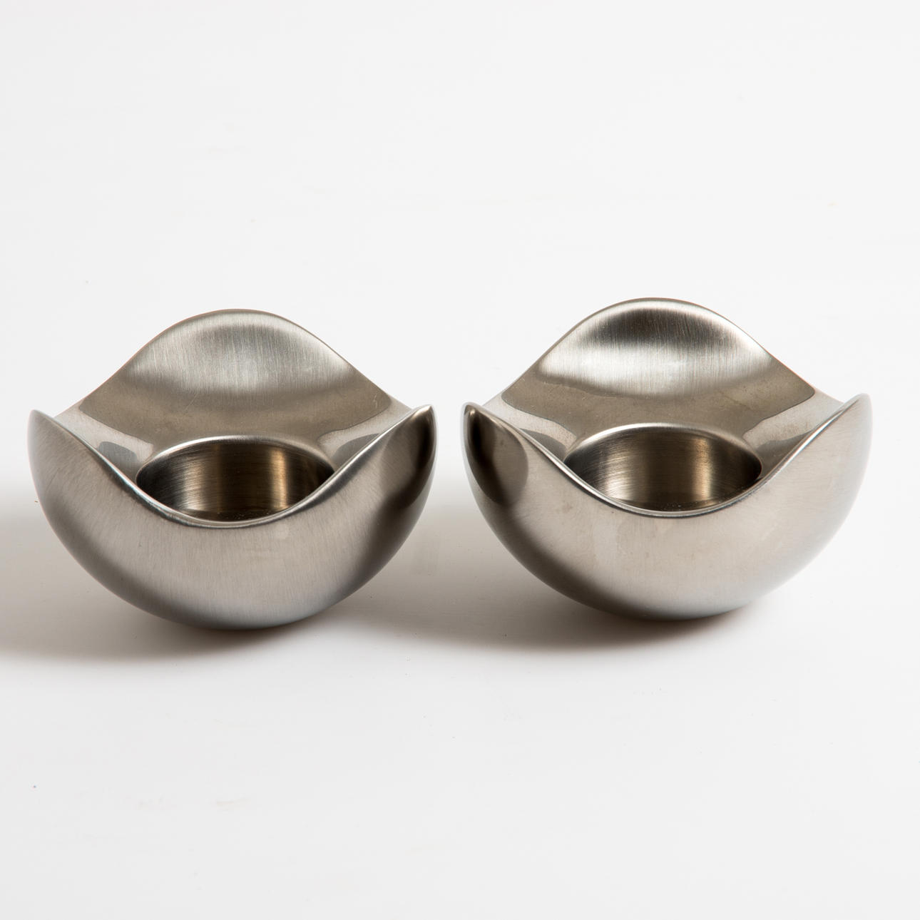 LJUSLYKTOR, 1 par, "Bloom", Georg Jensen.