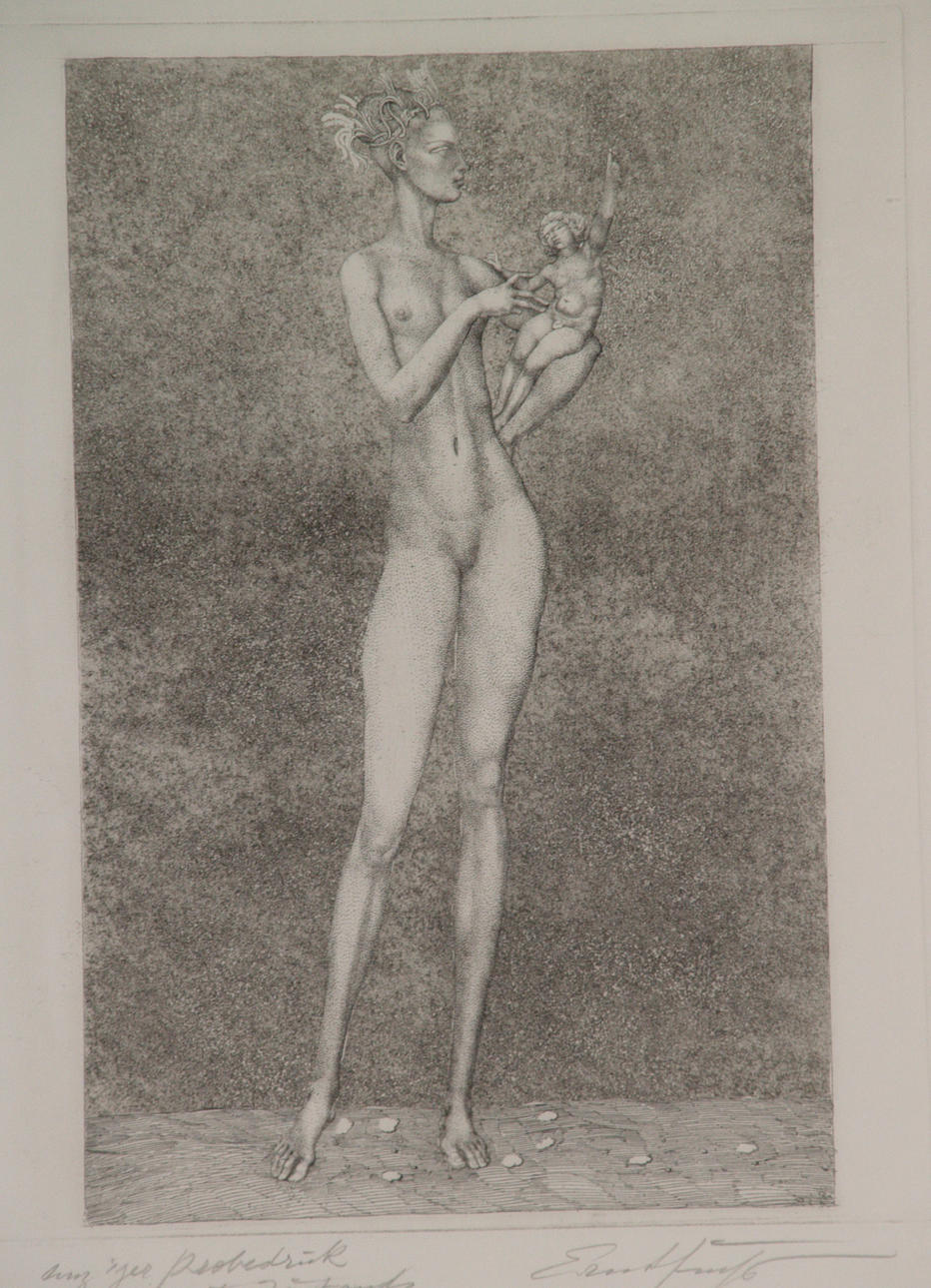 - ERNST FUCHS. virgen de eva.