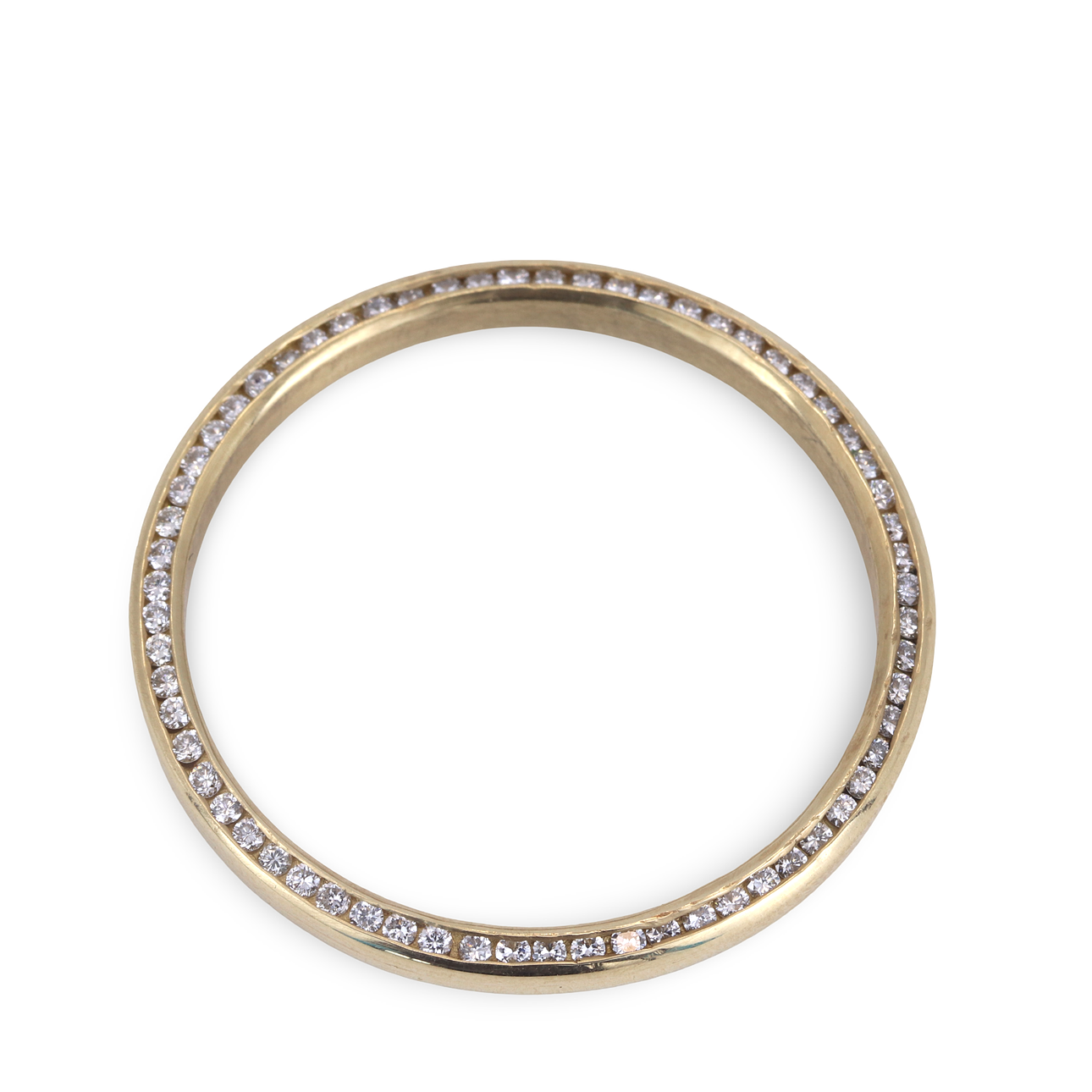 14KT DIAMANT-ROLEX-INFATTNINGSKANT.