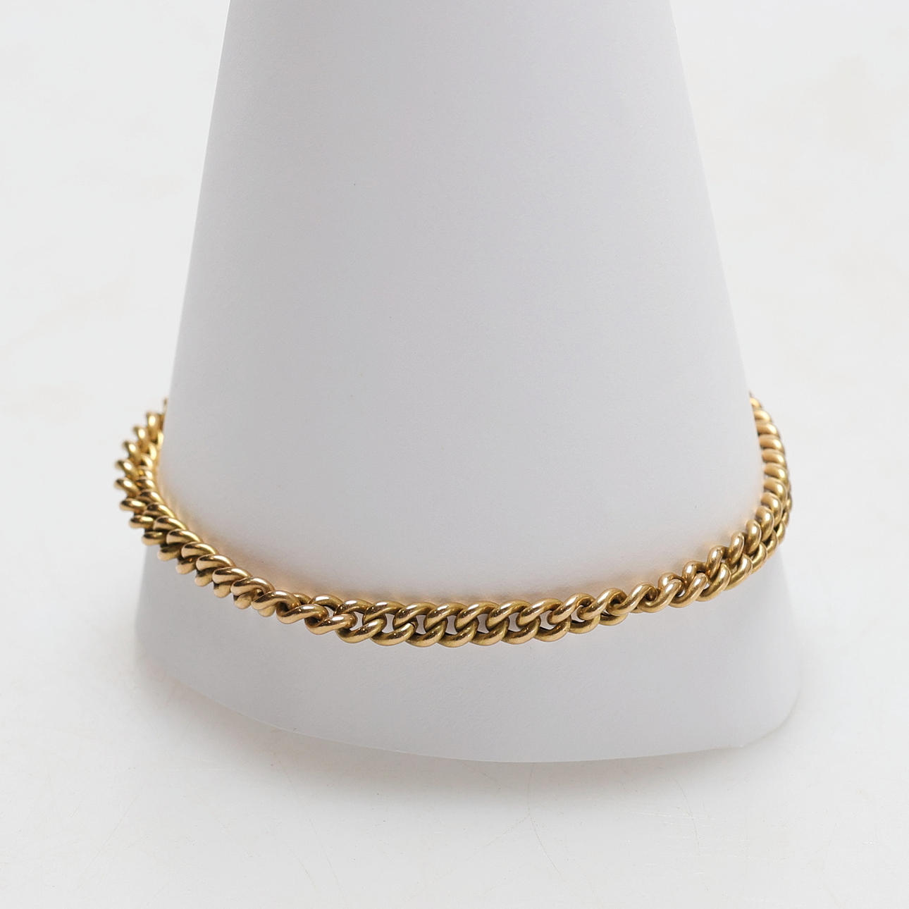 ARMBAND, 18k guld, totalvikt ca 7,1 gram.