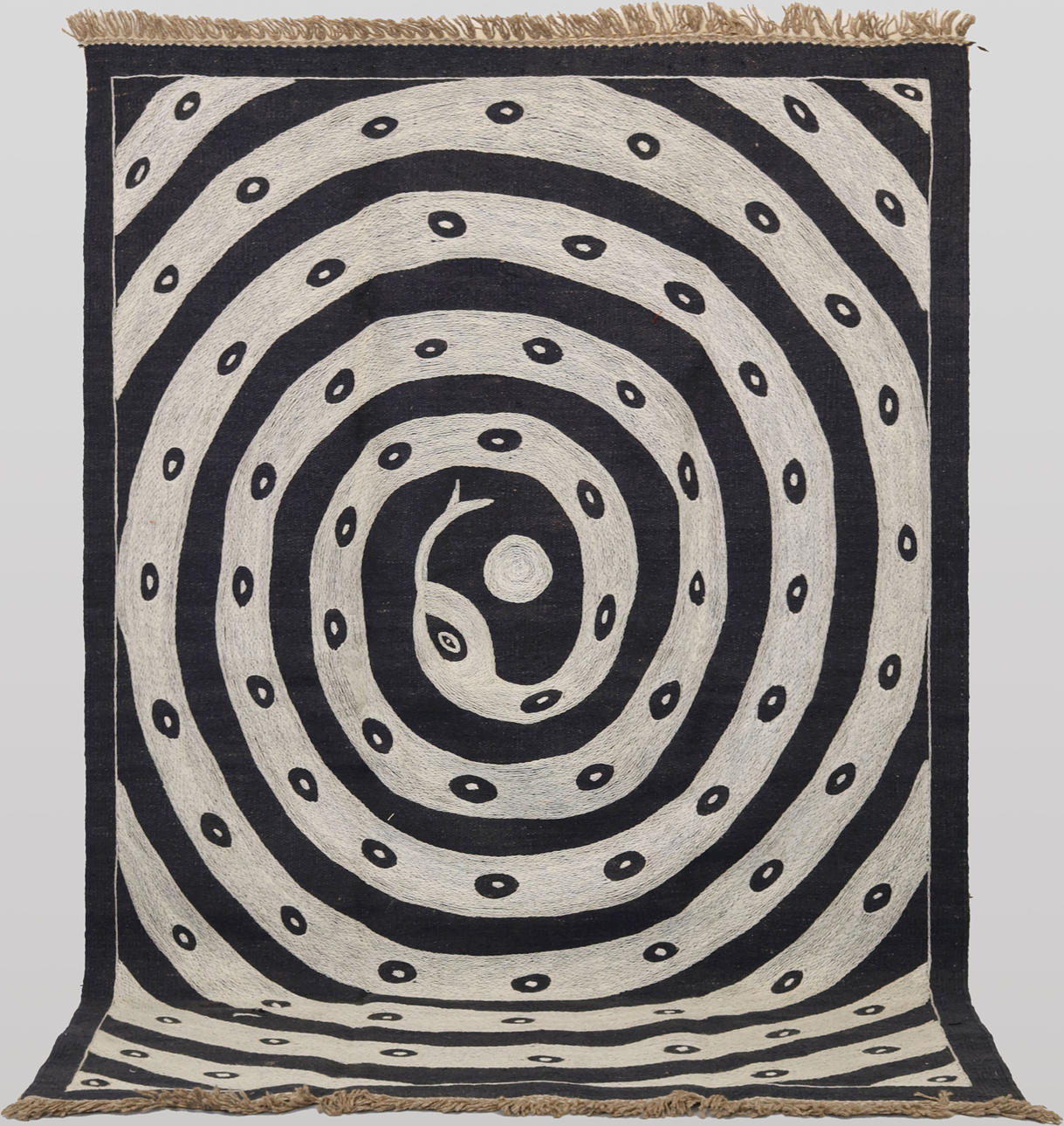MATTA, Kelim med handbroderi, cirka 170 x 125 cm