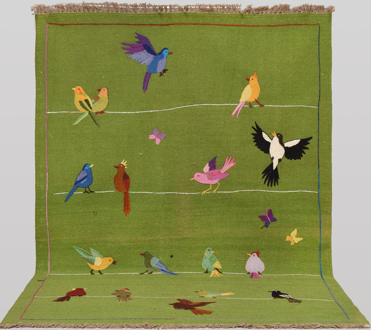 CARPET, Kilim, approx. 177x121 cm.