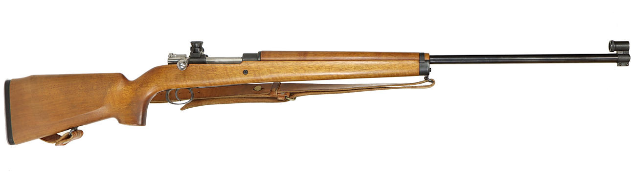 GEVÄR, fabrikat Carl Gustav, modell 63, kaliber 6,5x55, tillv.nr 44098.