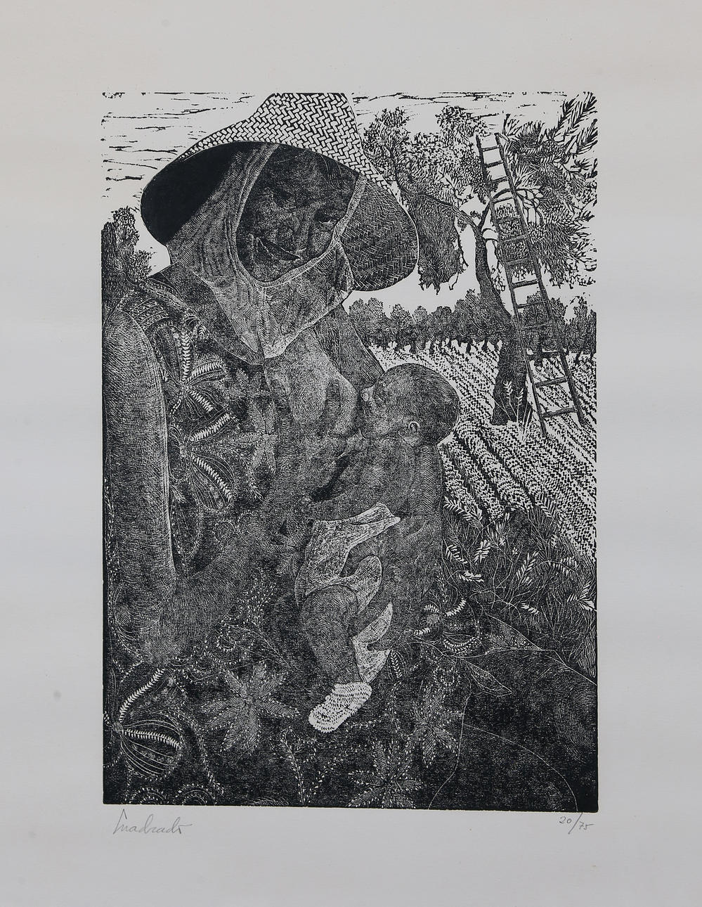 PACO CUADRADO. Moderskap.
