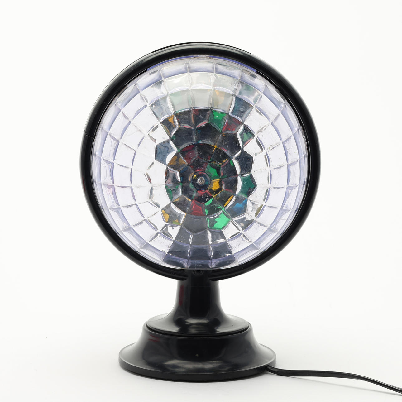 DISCO LAMP, table lamp, plastic, Italy, 1970s.