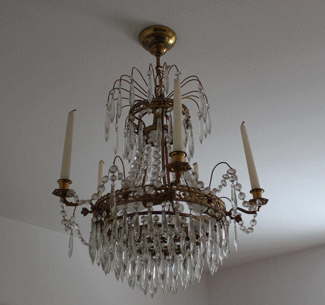 Kristallkrona, 1940/50-tal.