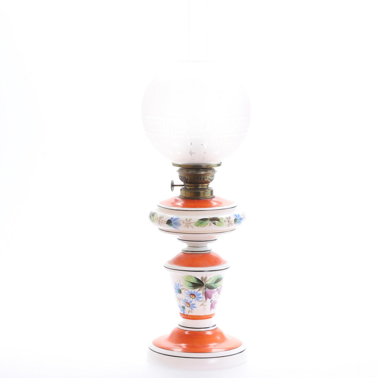 BORDSFOTOGENLAMPA, porslin och glas.