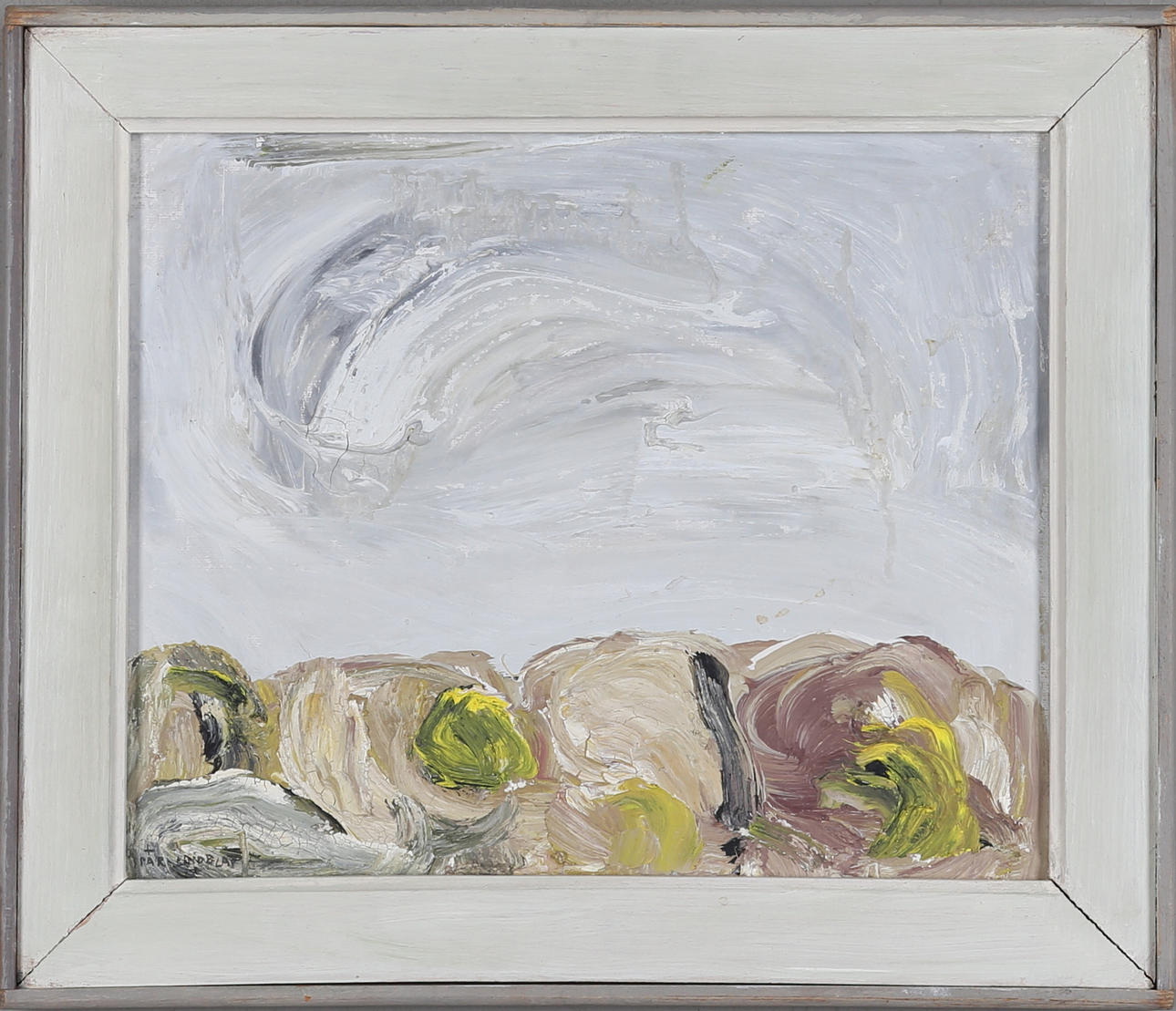 PÄR LINDBLAD. olja på duk, sigenrad.