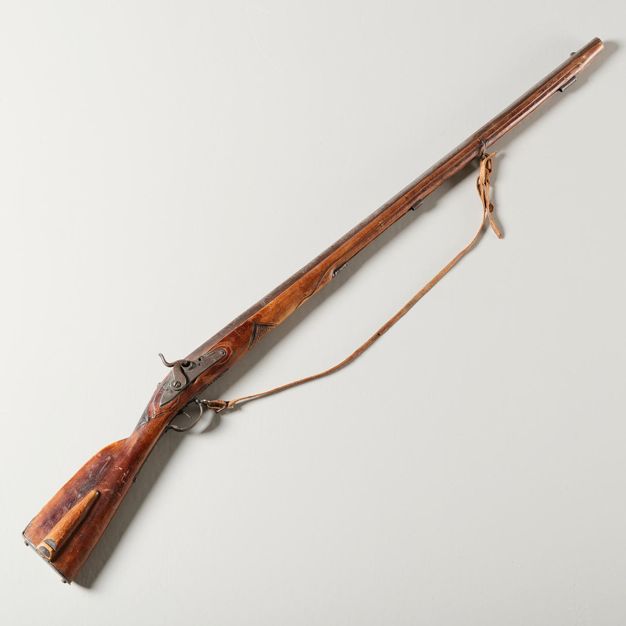 ALLMOGEGEVÄR, slaglås, 1800-tal.