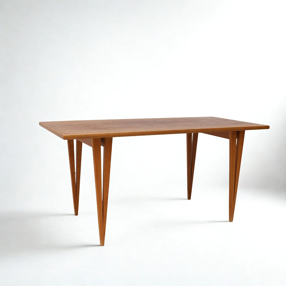 SOFFBORD, 1950-1960-.tal, teak, omärkt.