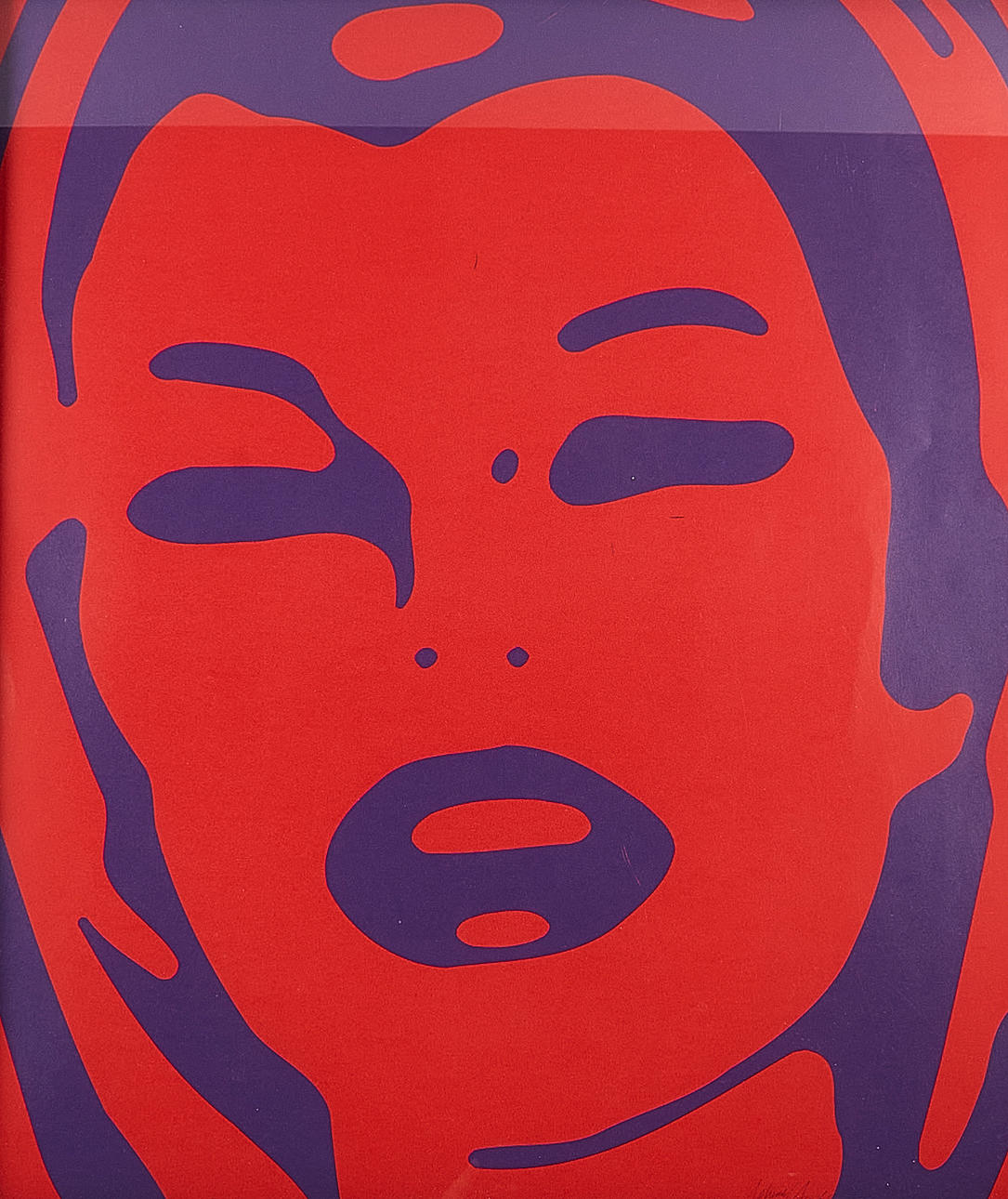 JOHNNY ACOSTA. Serigraph, signed EA.