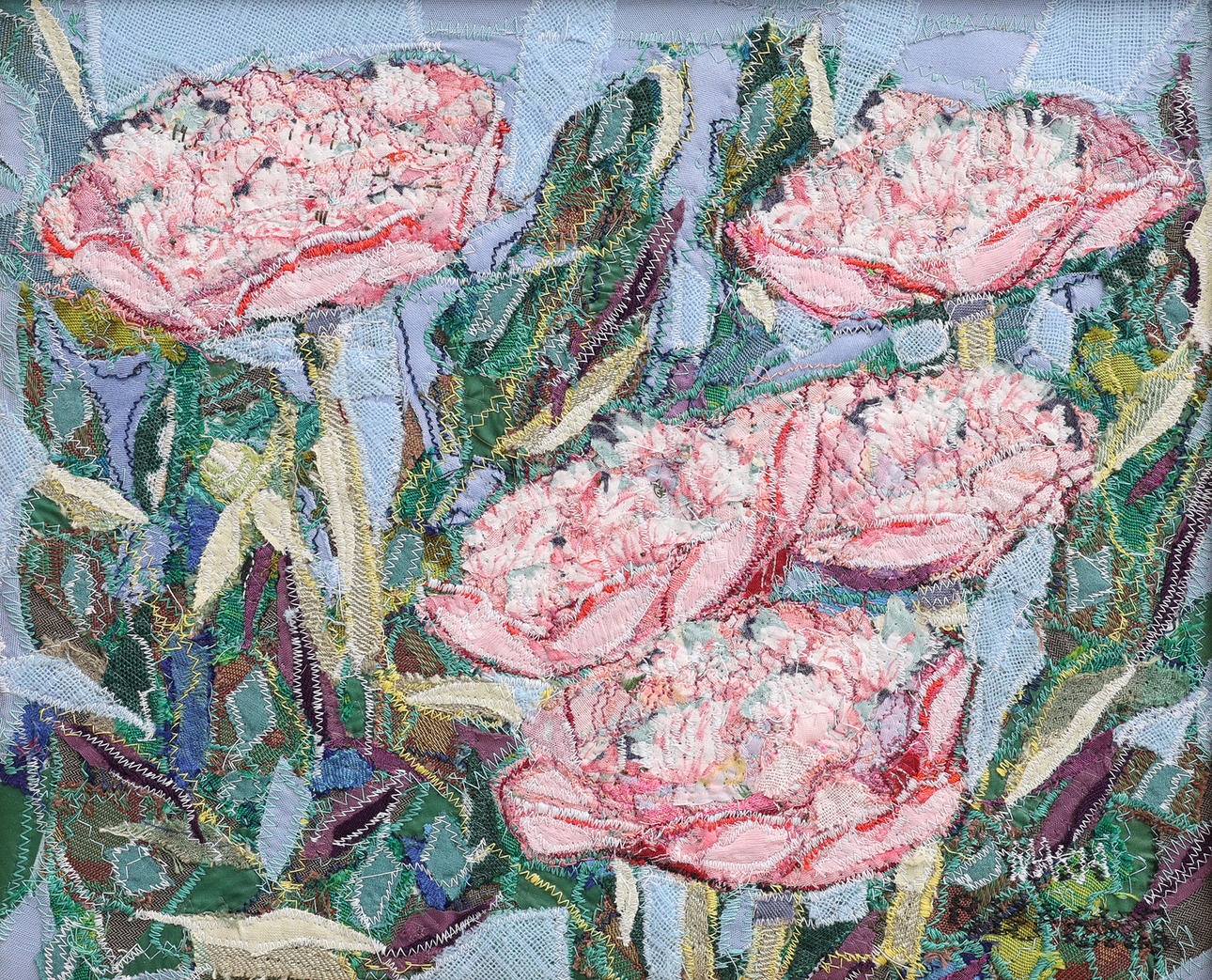 MARIA BLOMBÄRG (FÖDD 1945). BLOMMOR.