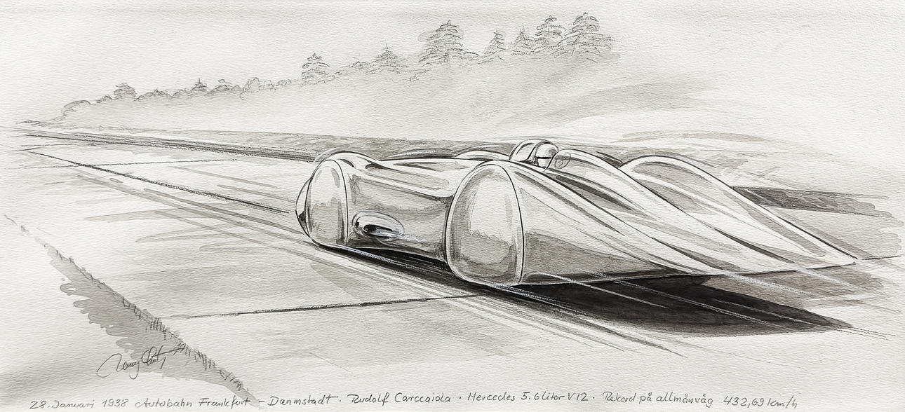 RONY LUTZ. MERCEDES. Original.