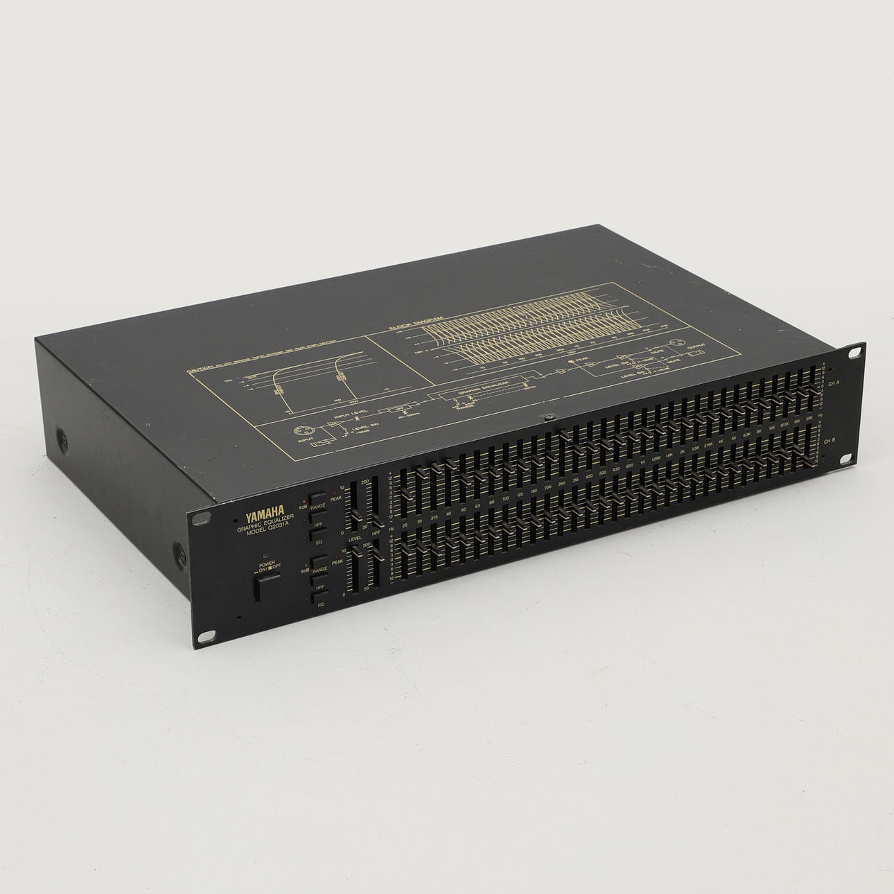 EFFECT MODULE, Yamaha Q2031A Graphic Equalizer.