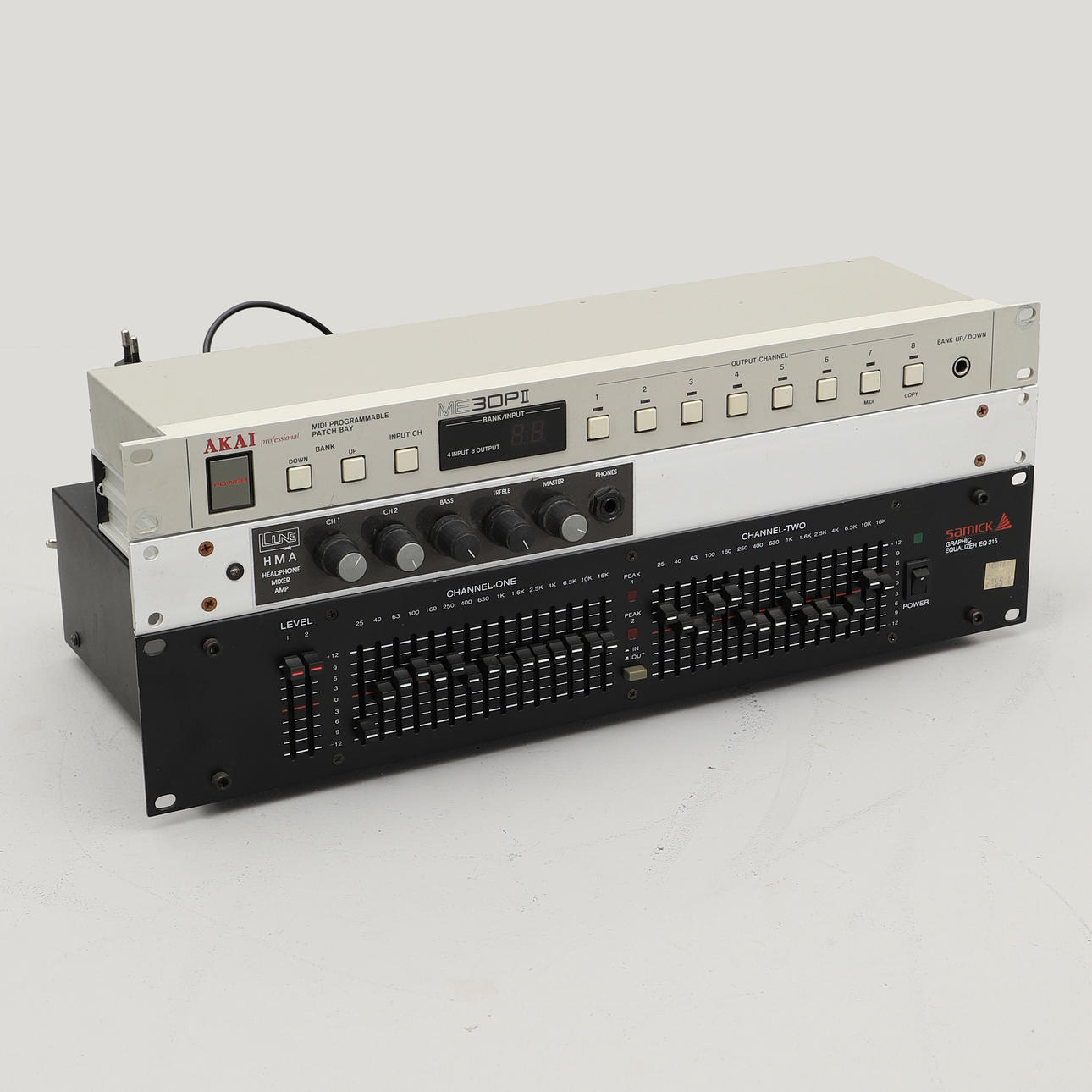 EFFECT MODULES, 3 pcs, incl. Samick.