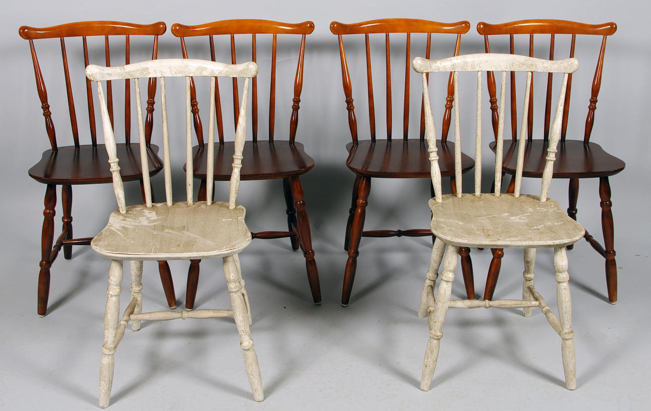 STOLAR, 6 stycken, Farstrup, Danmark.