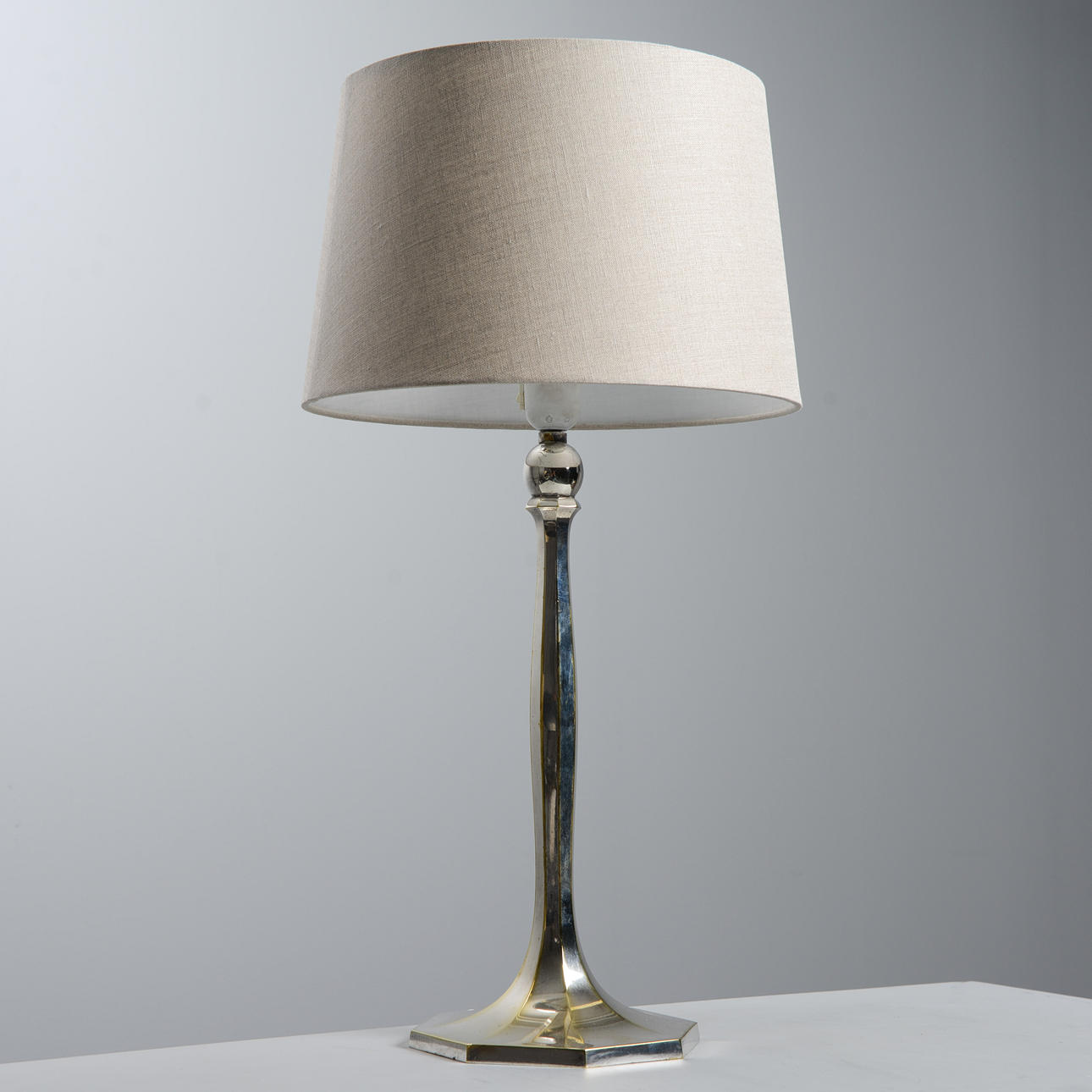 TABLE LAMP, Herman Bergman, Swedish Grace, 1920s/30s.