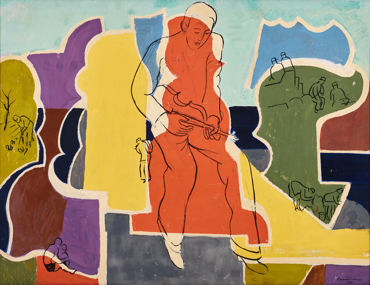 EDVARD ANDERSSON. Untitled.