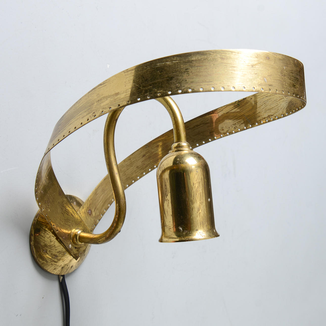 WALL LAMP, 1950s/60s.