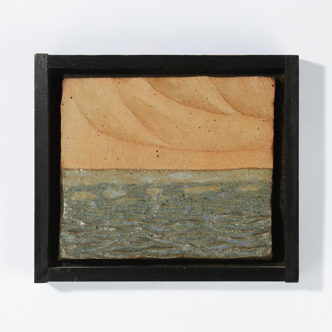 NILS KJELDSEN. Stoneware relief, signed and dated 1981.