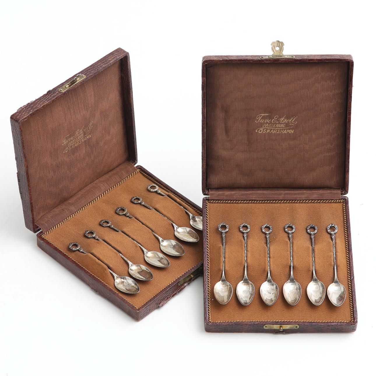 MOCCASKEDAR, 12 st,830 silver, 79 gram.