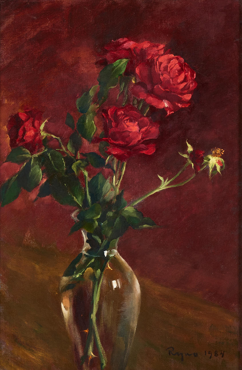 RYNO FRIEBERG. ”Red roses I”.